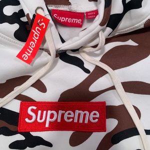 Supreme Cow Camo Box Logo Hoodie - 1:1 UA - Large